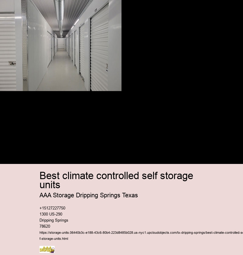 drive-up self storage near Dripping Springs