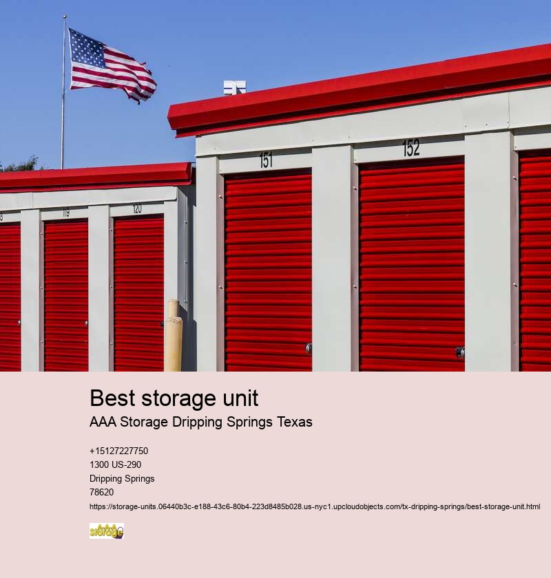 drive-up storage facilities near Dripping Springs