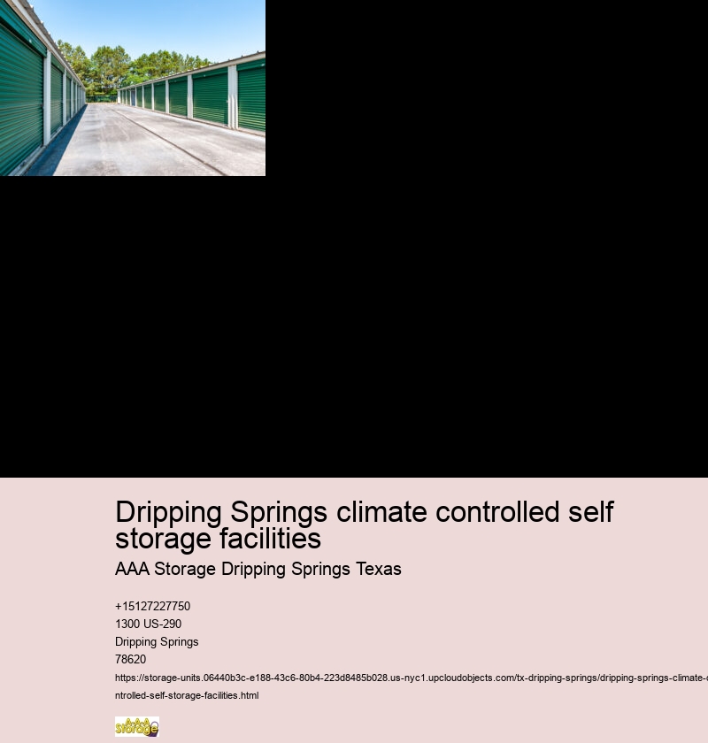 climate controlled self storage facility near me
