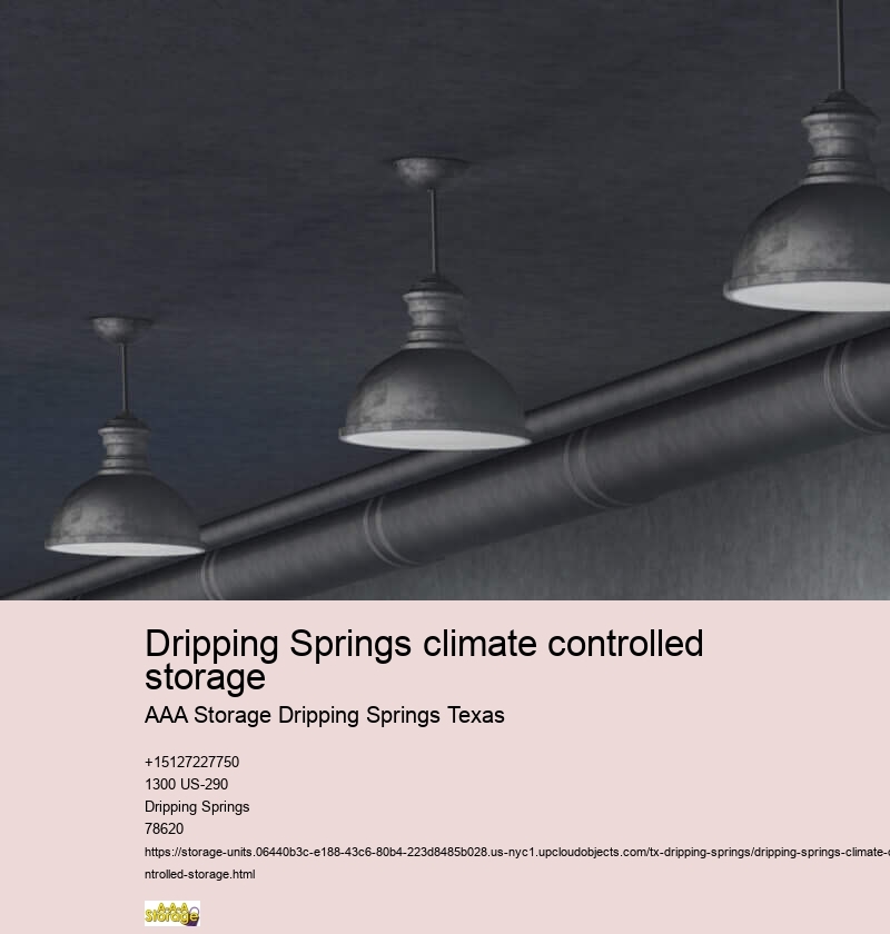 drive-up storage facilities near Dripping Springs