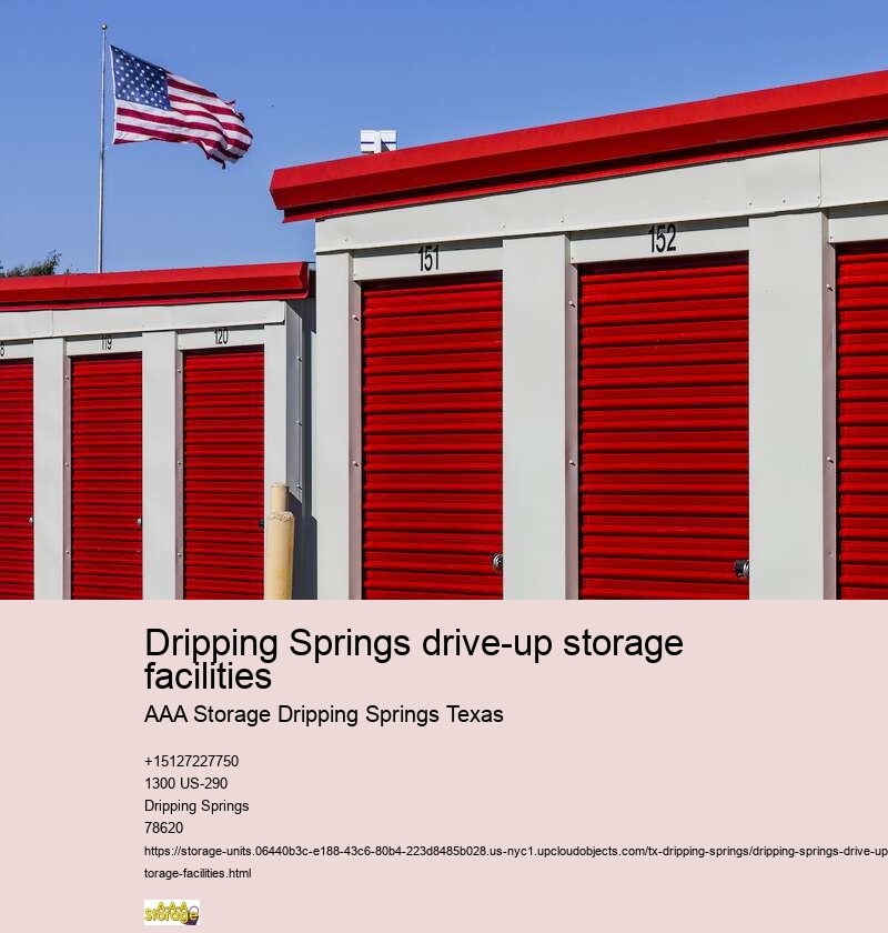 climate controlled self storage Dripping Springs