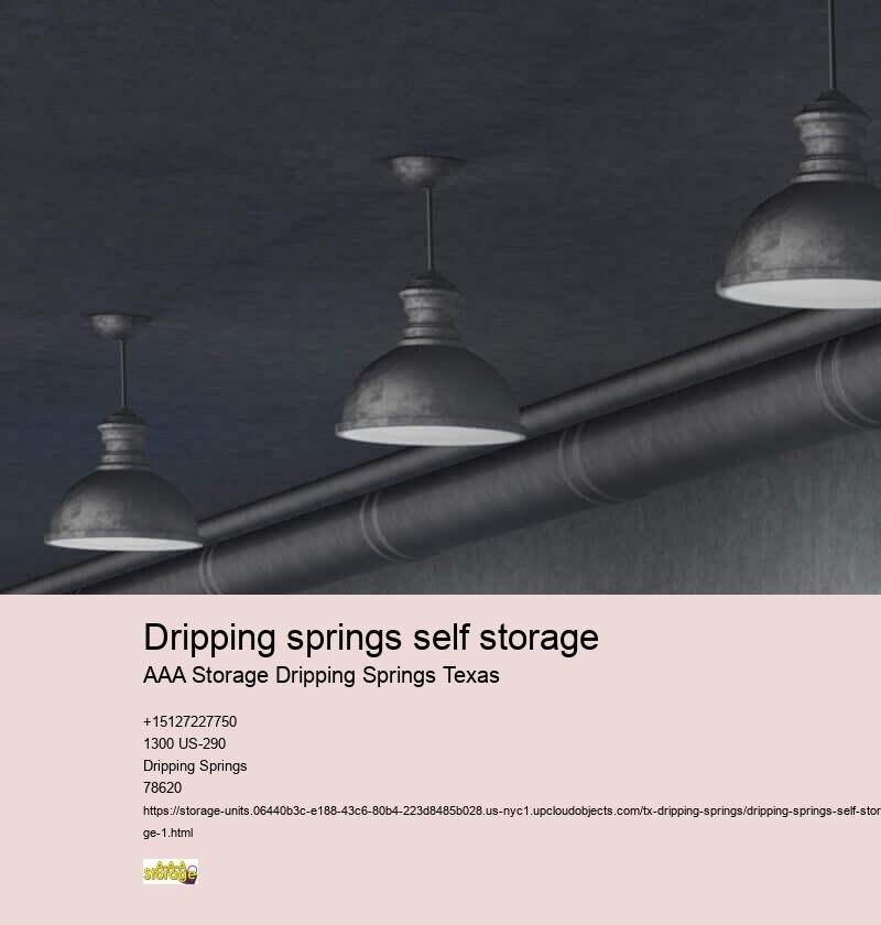 storage facilities Dripping Springs