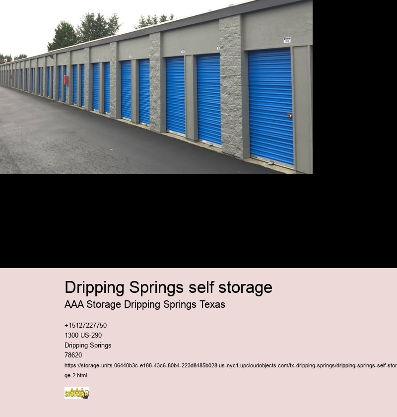 vehicle storage Dripping Springs