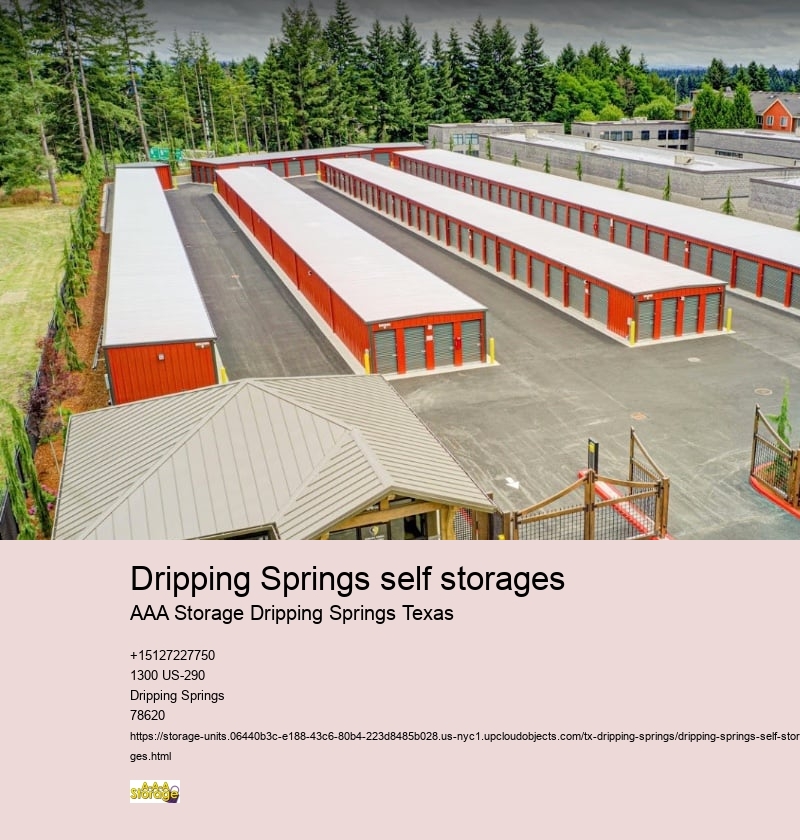 self storage Dripping Springs