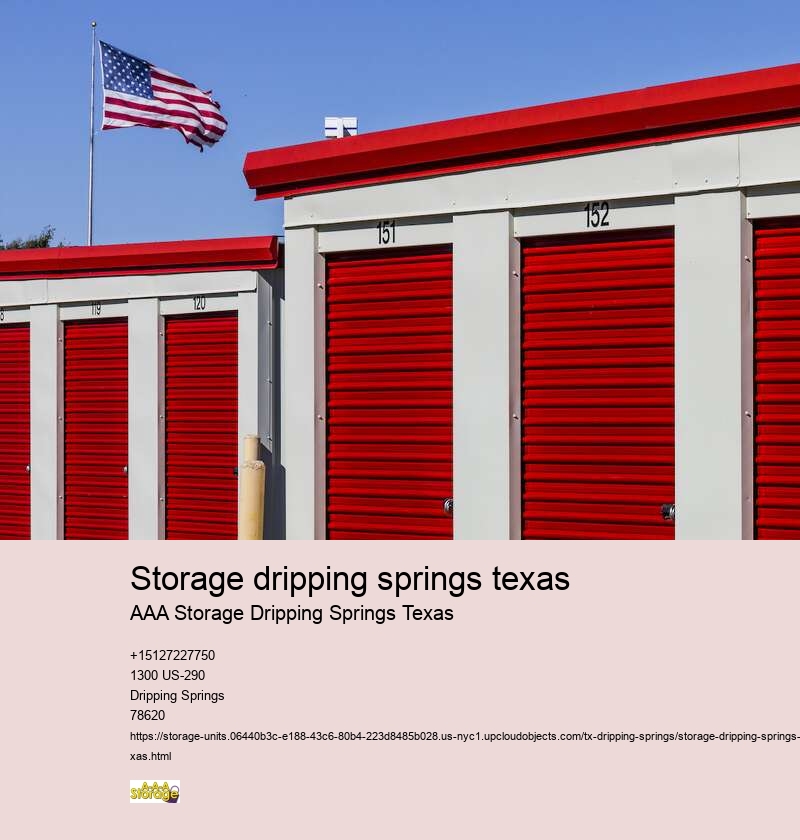 storage units near dripping springs tx