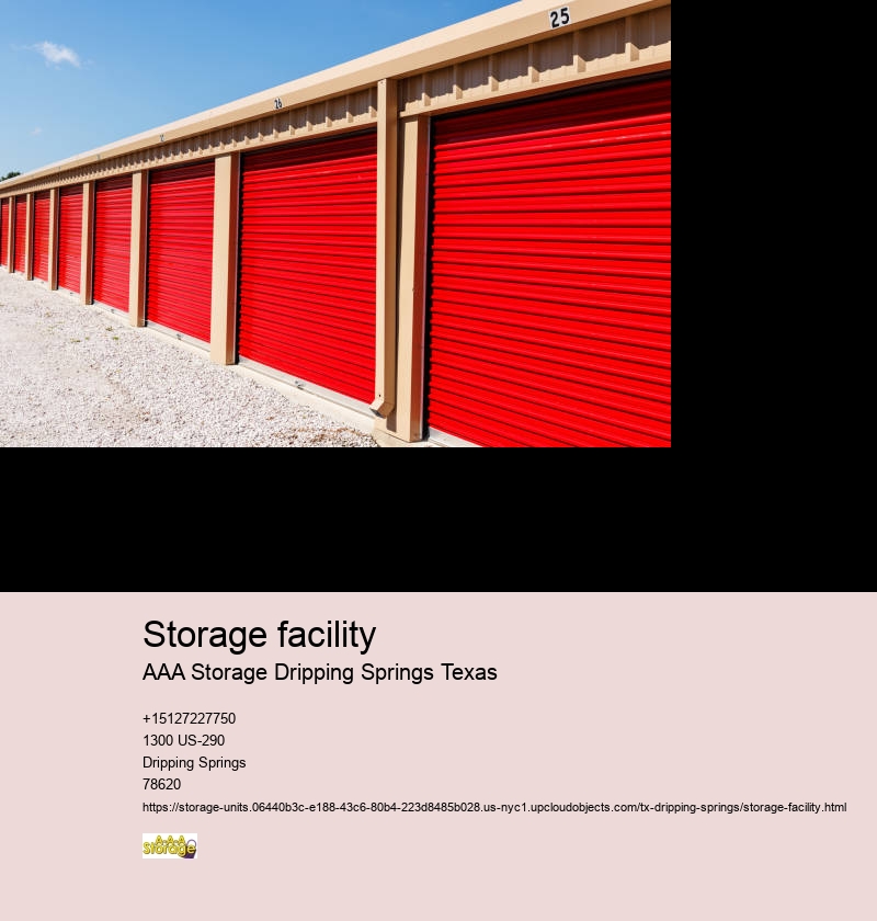 self storage facilities near Dripping Springs
