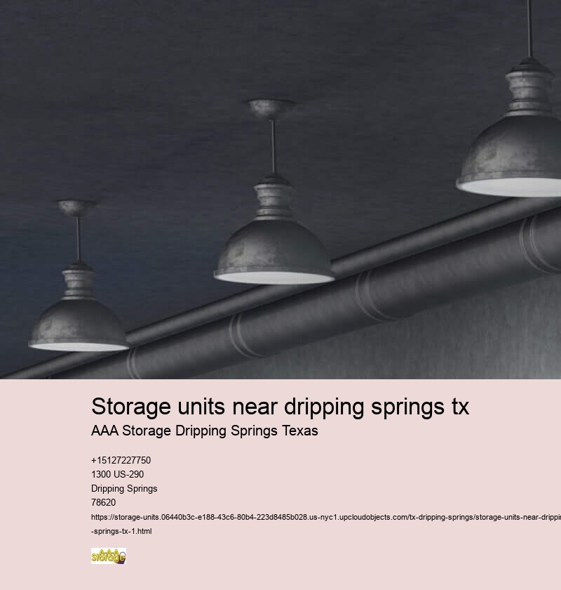 storage units Dripping Springs